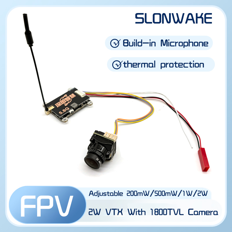 Fpv Drone Camera - جهاز إرسال SLONWAKE 5.8G 56CH 2W