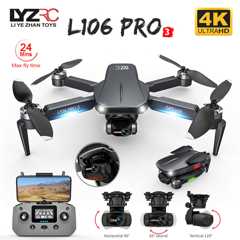 Fpv Drone Charger - L106 Pro 3 طائرة بدون طيار